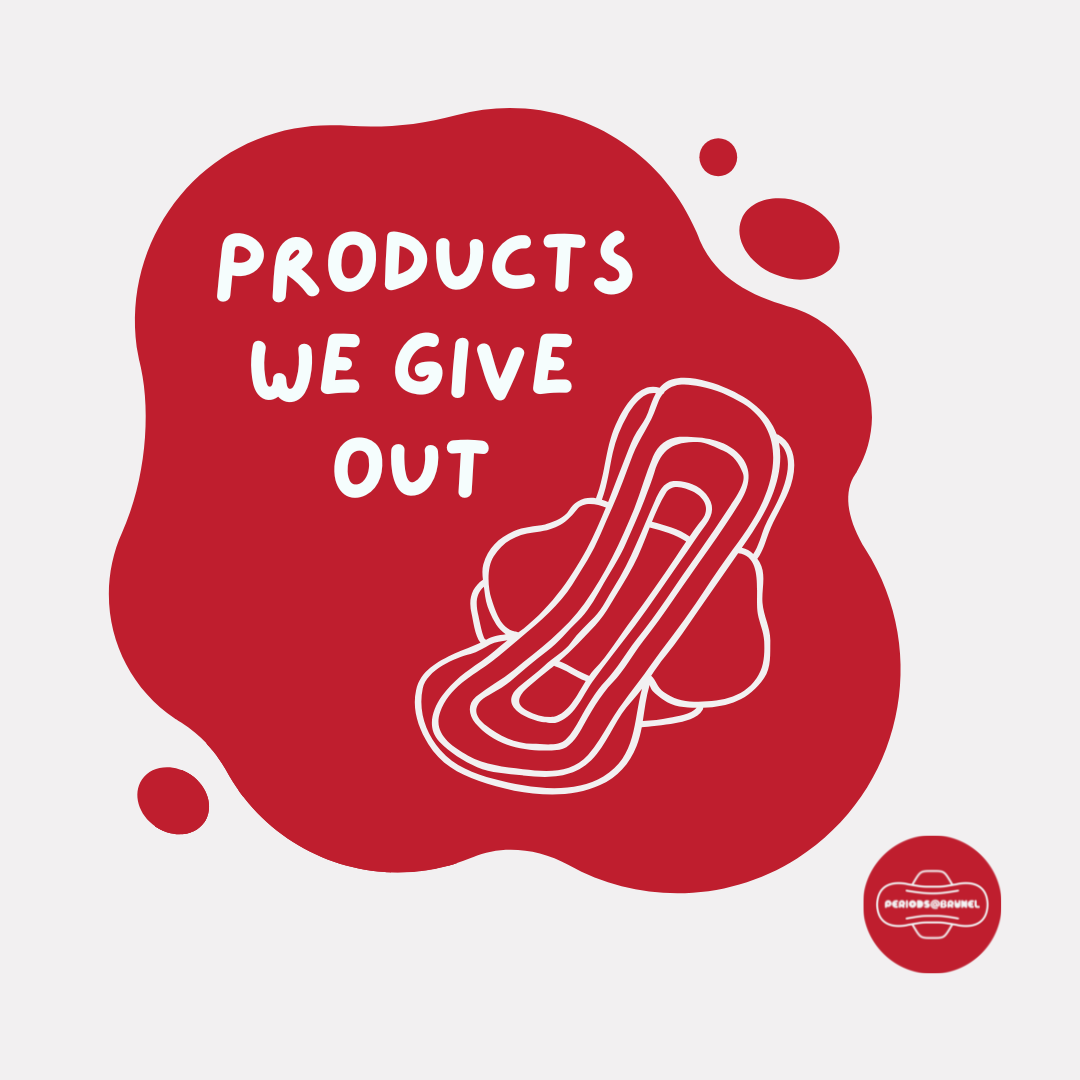 Find out more about the period products we give out!