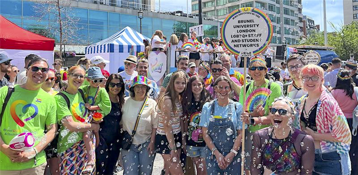 Campaigns that bring awareness to LGBTQAI+ issues and celebrates love at Brunel.
